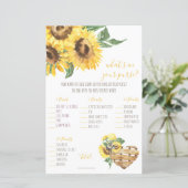 水彩ひまわり財布の中には何が入っているの?ゲーム (スタンド正面)