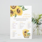 水彩ひまわり財布の中には何が入っているの？ゲーム (スタンド正面)