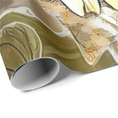 水彩ひまわり輝くコレクシエレガントョン ラッピングペーパー (ロールコーナー)