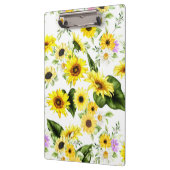 水彩ひまわり7 クリップボード (左)