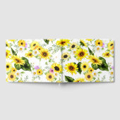 水彩ひまわり7 ゲストブック (全面)