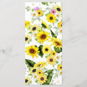 水彩ひまわり7 メニュー (正面)