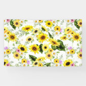 水彩ひまわり7 横断幕 (横)