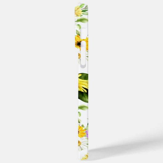 水彩ひまわり7 Case-Mate iPhoneケース (裏面 / 左)