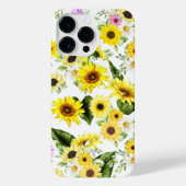 水彩ひまわり7 iPhoneケース (裏面)