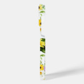 水彩ひまわり7 iPhoneケース (左側面)