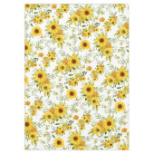 水彩ひまわり8 テーブルクロス (正面)