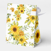 水彩ひまわり8 フェイバーボックス (裏面サイド)