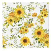 水彩ひまわり8 フォトキューブ (右)