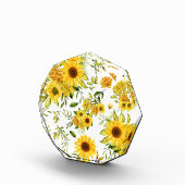 水彩ひまわり8 フォトブロック (右)