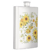 水彩ひまわり8 フラスク (右)
