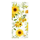 水彩ひまわり8 ラックカード (裏面)