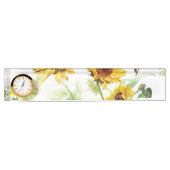 水彩ひまわり デスクネームプレート (正面)