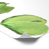 水彩ひまわり ブライダルシャワー ポスター (角)