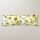 水彩ひまわり ボディピロー (裏面)