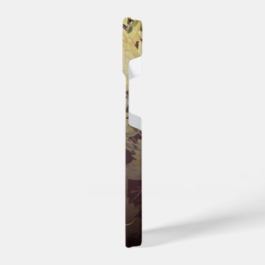 水彩ひまわり iPhoneケース (左側面)