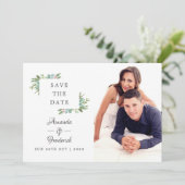 水彩ほおばりクリスマスウェディング Save the Date セーブザデート (スタンド正面)