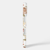 水彩ほこりっぽいバラフローラモノグラム Case-Mate iPhoneケース (裏面 / 右)