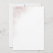 水彩ぼかし | フラッシュ ベビーシャワー 招待状 (裏面)