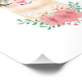 水彩らむらと花の写真プリント フォトプリント            (角)