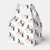 水彩をスプックするには可愛すぎるこうもり子供の誕生日 フェイバーボックス (裏面サイド)