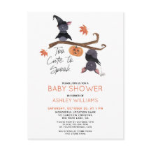 水彩をスプックするには可愛すぎるこうもり赤ちゃんシャワー