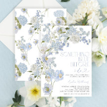 水彩を行う前に何か青いフローラ