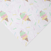 水彩アイスクリームとスプリンクルパーティー 薄葉紙 (詳細)