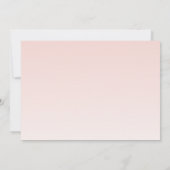 水彩アイスクリームブライダルシャワーサンキューカード サンキューカード (裏面)