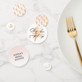 水彩アイスクリーム ブライダルシャワー   コンフェッティ