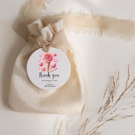 水彩アイスクリーム　感謝の気持ちを込めて　ブライズシャワー フェイバータグ