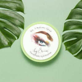 水彩アイズ絵画メイクアイシャドウ包装 ラウンドシール