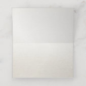 水彩アイボリーブルーフラワーズ座席表 プレイスカード (内部開封)