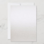 水彩アイボリーブルーフラワーズ結婚式招待状 招待状 (裏面)