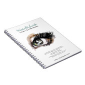 水彩アイラッシュエクステンションビジネス製品 ノートブック (右側)