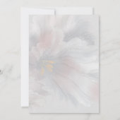 水彩アイリス結婚ズ 招待状 (裏面)