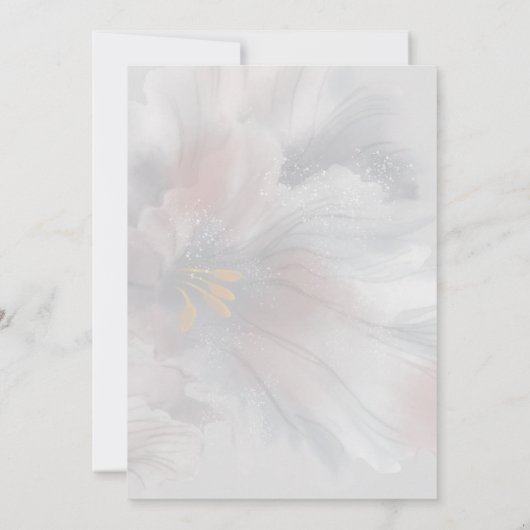 水彩アイリス結婚ズ 招待状 (裏面)