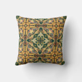 水彩アズレジョスペインのタイル クッション (裏面)