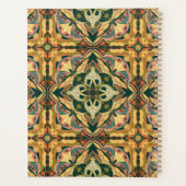 水彩アズレスペインのホパーソナライズされたイル プランナー手帳 (裏面)