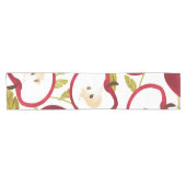 水彩アップルパターン ショートテーブルランナー (横)