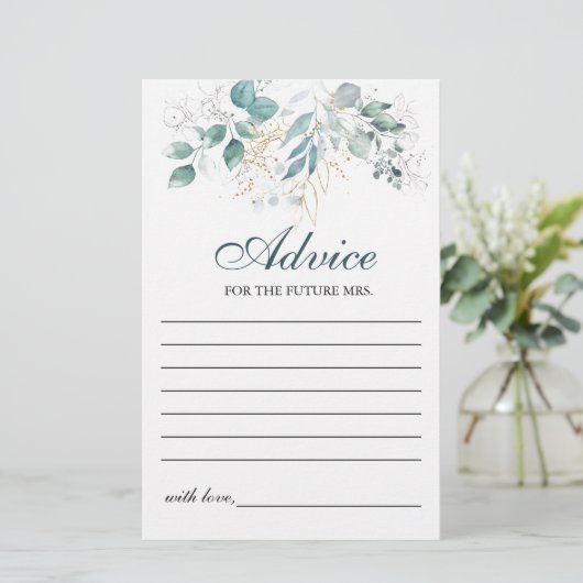 水彩アドバイスカード (スタンド正面)