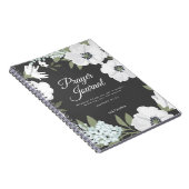 水彩アネモネス聖なる書物、 経典祈りの言葉ジャーナル ノートブック (右側)