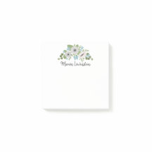 水彩アネモネーブルーお洒落花