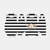 水彩アネモン開花パーソナライズされたお気に入り フェイバーボックス (折り畳みなし)