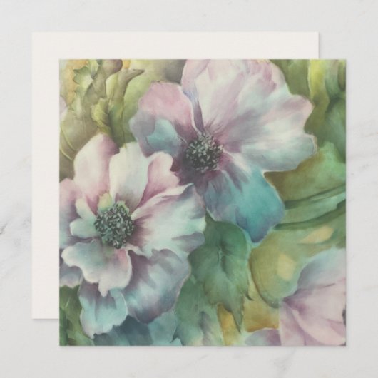 水彩アノネスフローラ葉書 (正面/裏面)