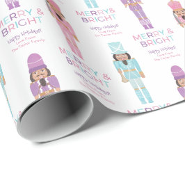 水彩アフリカンパステルナツクラッカー ラッピングペーパー