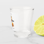 水彩アペロールスプリッツ ブライダルシャワー ショットグラス (右)