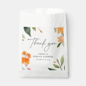 水彩アペロールスプリッツ ブライダルシャワー フェイバーバッグ (正面)