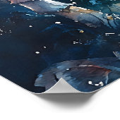 水彩アリス・イン・ワンダーランド ポスター (角)