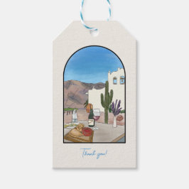 水彩アルゼンチン ギフトタグ